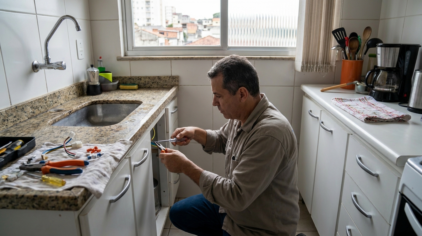 Troca de Torneira Elétrica em Presidente Prudente‑SP